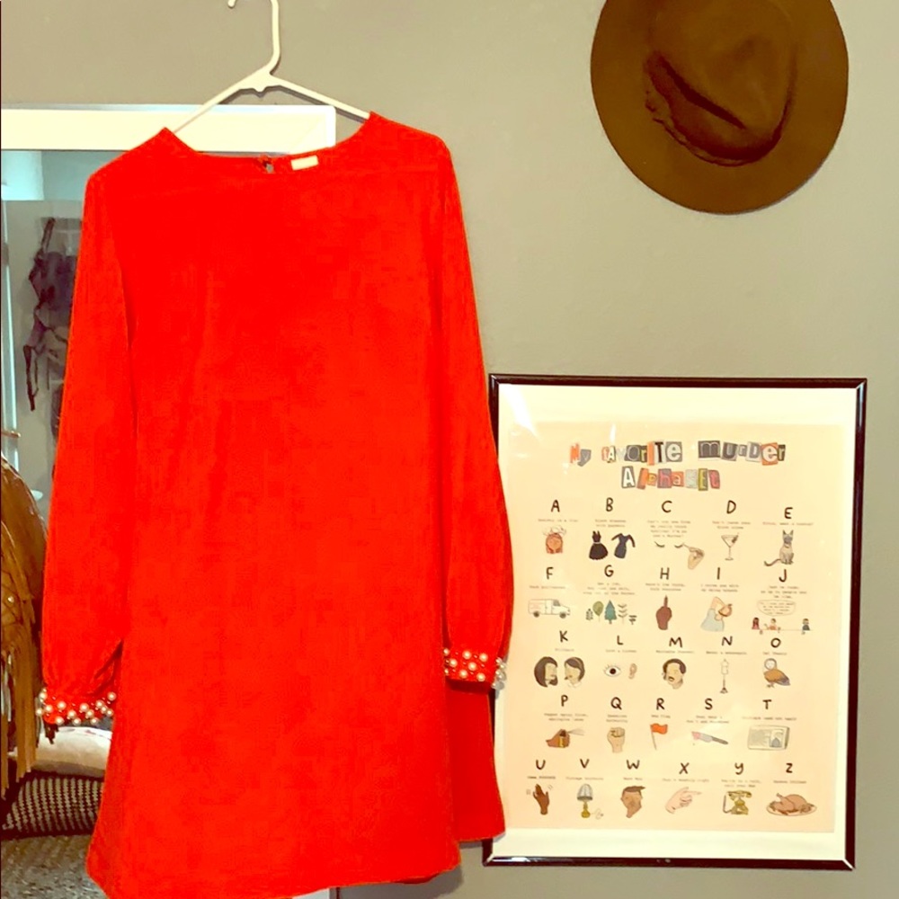 Red dress